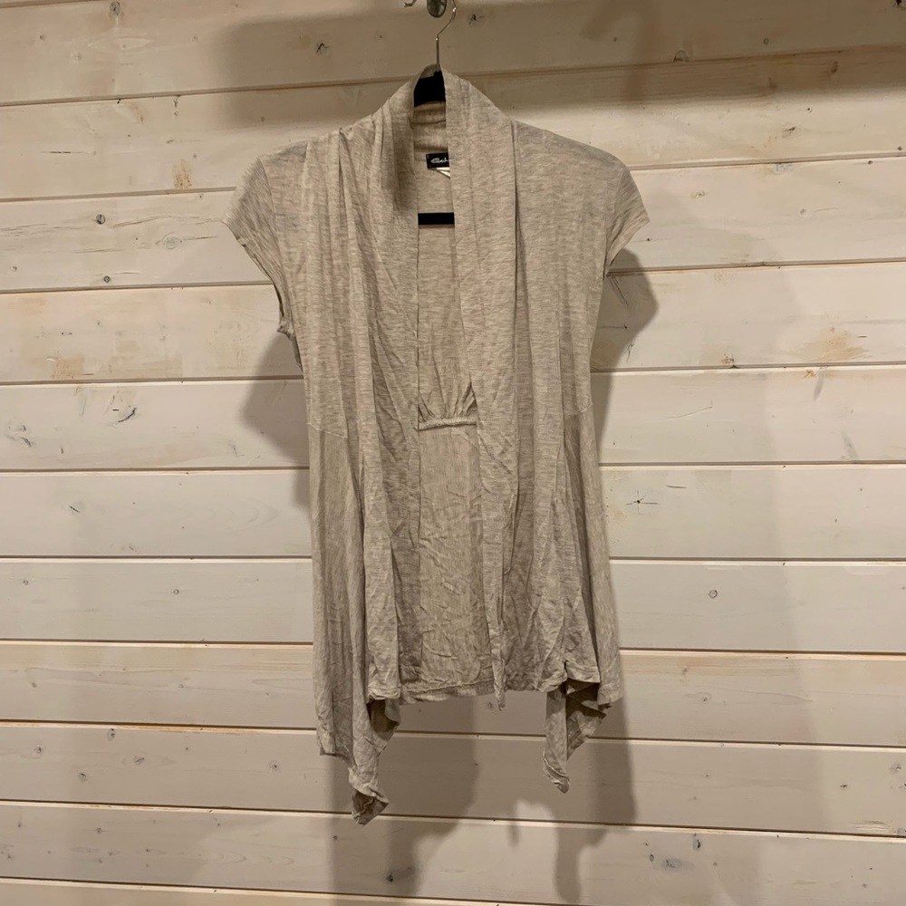 Seduction | Cream Short Sleeve Cardigan